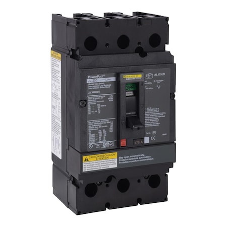 Switch, 600V AC, 175A, 3 Poles MPN:JLL36000S17