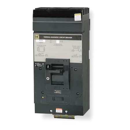 Molded Case Circuit Breaker, LEGACY MCCB Series, 225A, 3 Pole, 600V AC, 42kA at 240V AC MPN:LA36225