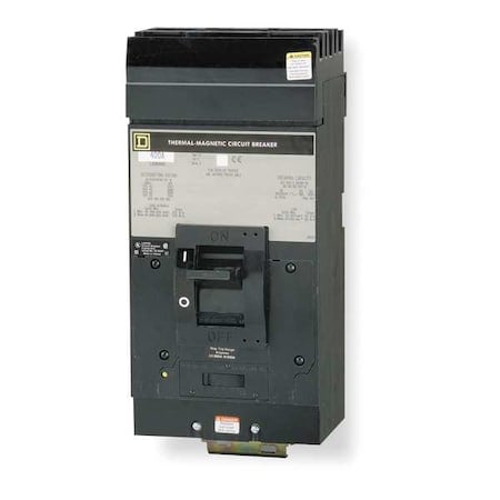 Molded Case Circuit Breaker, LEGACY MCCB Series, 250A, 3 Pole, 600V AC, 42kA at 240V AC MPN:LA36250