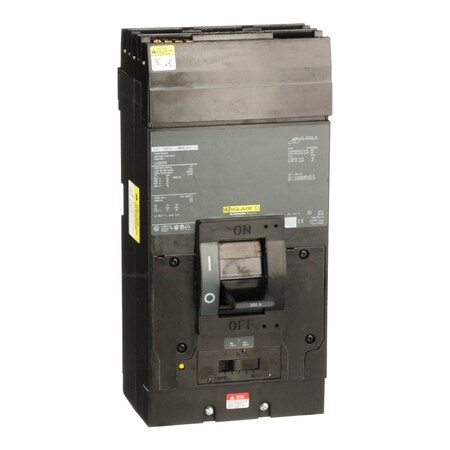 Molded Case Circuit Breaker, LEGACY MCCB Series, 350A, 3 Pole, 600V AC, 42kA at 240V AC MPN:LA36350