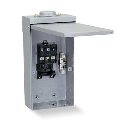 Circuit Breaker Enclosure, LA, 3 Spaces, 400A, Main Circuit Breaker MPN:LA400AWK