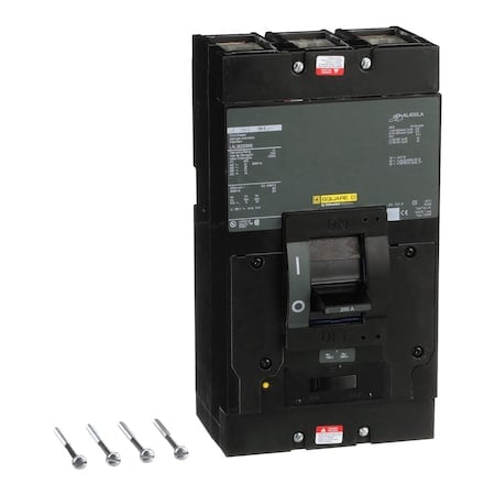 Molded Case Circuit Breaker, LEGACY MCCB Series, 200A, 3 Pole, 600V AC, 42kA at 240V AC MPN:LAL36200MB