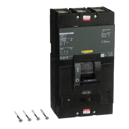 Molded Case Circuit Breaker, LEGACY MCCB Series, 250A, 3 Pole, 600V AC, 42kA at 240VAC MPN:LAL36250MB