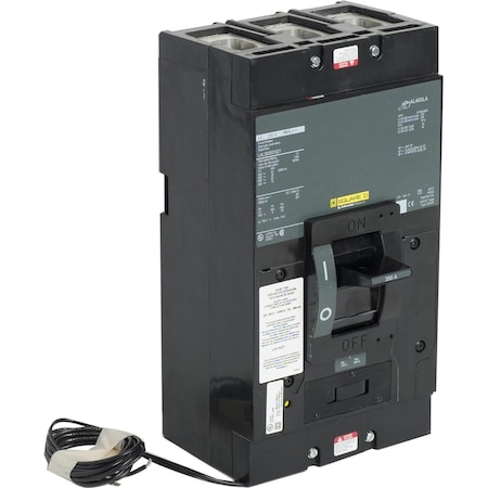 Molded Case Circuit Breaker, LEGACY MCCB Series, 350A, 3 Pole, 600V AC, 42kA at 240VAC MPN:LAL363501021