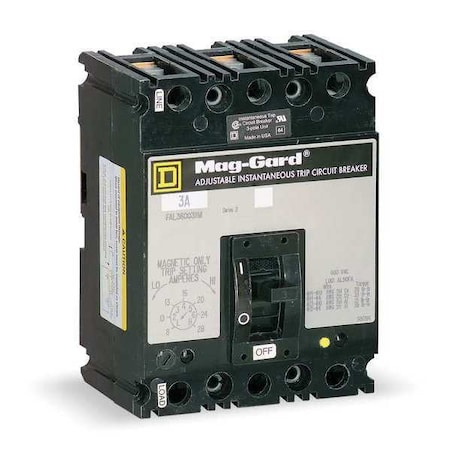 Molded Case Circuit Breaker, LEGACY MCCB Series, 400A, 3 Pole, 600V AC, 42kA at 240V AC MPN:LAL3640035M