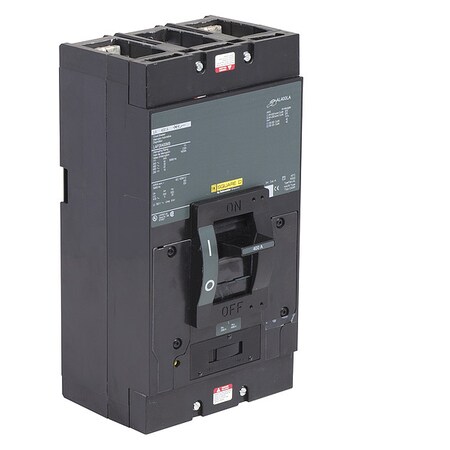 Molded Case Circuit Breaker, LEGACY MCCB Series, 400A, 2 Pole, 600V AC, 42kA at 240VAC MPN:LAP26400MB