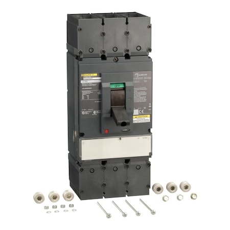 Powerpact Automatic Moulded Case Switch, 600V AC, 600A, 3 Poles MPN:LGL36000S60X