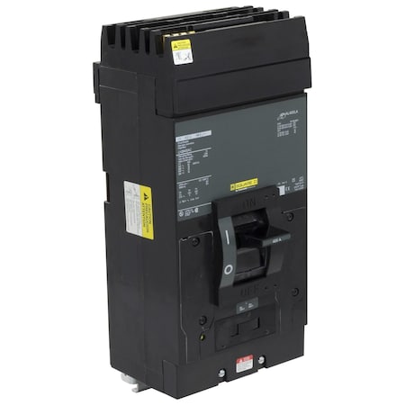 Molded Case Circuit Breaker, LEGACY MCCB Series, 400A, 2 Pole, 600V AC, 65kA at 240VAC MPN:LH26400AC