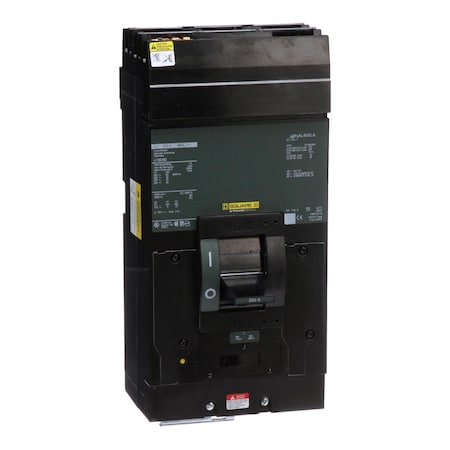 Molded Case Circuit Breaker, LEGACY MCCB Series, 350A, 3 Pole, 600V AC, 65kA at 240VAC MPN:LH36350