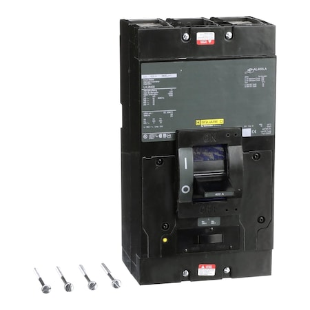 Molded Case Circuit Breaker, LEGACY MCCB Series, 400A, 3 Pole, 600V AC, 65kA at 240V AC MPN:LHL26400