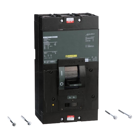 Molded Case Circuit Breaker, LEGACY MCCB Series, 300A, 3 Pole, 600V AC, 65kA at 240VAC MPN:LHL36300