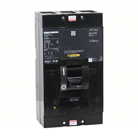 Molded Case Circuit Breaker, 600V AC MPN:LHL36350MB