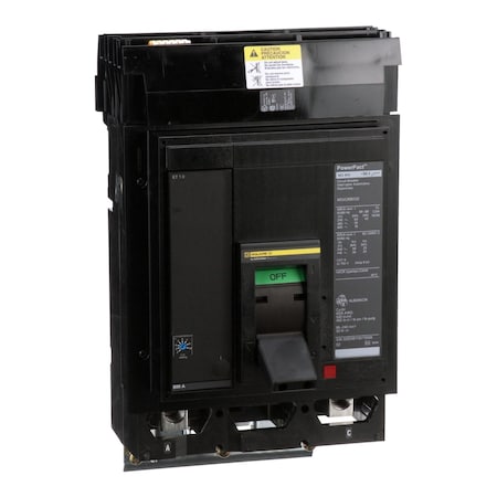 Molded Case Circuit Breaker, POWERPACT M Series, 800A, 2 Pole, 600V AC, 65kA at 240V AC MPN:MGA268002