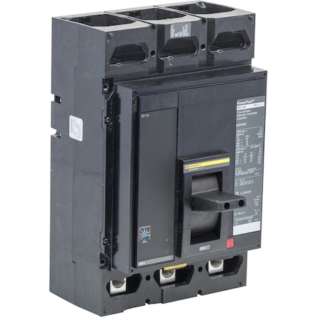 Molded Case Circuit Breaker, POWERPACT M Series, 400A, 3 Pole, 600V AC, 65kA at 240V AC MPN:MGP36400