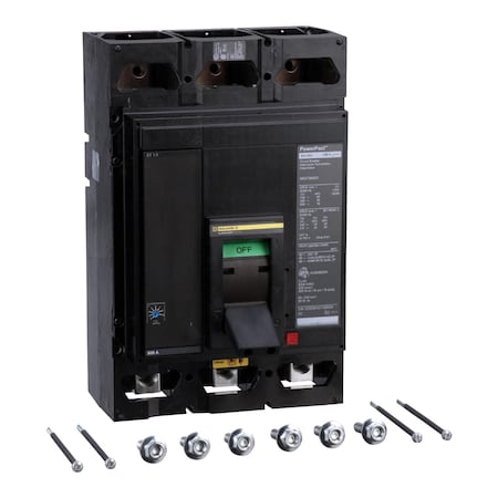 Molded Case Circuit Breaker, POWERPACT M Series, 800A, 3 Pole, 600V AC, 65kA at 240V AC MPN:MGP36800