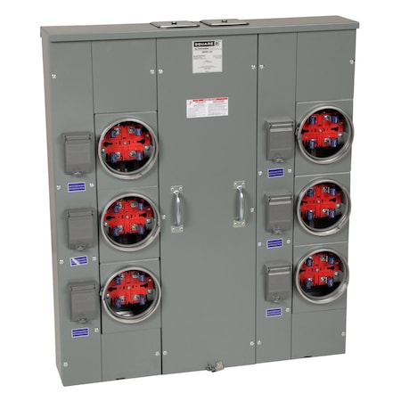 Meter Main, MP, 120/240V AC, Main Lug, 1 Phase MPN:MP66125