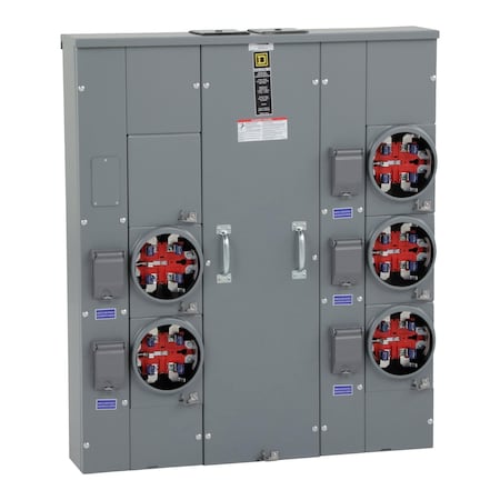 Meter Main, MPH, 120/240V AC, Main Lug, 1 Phase MPN:MPH55125