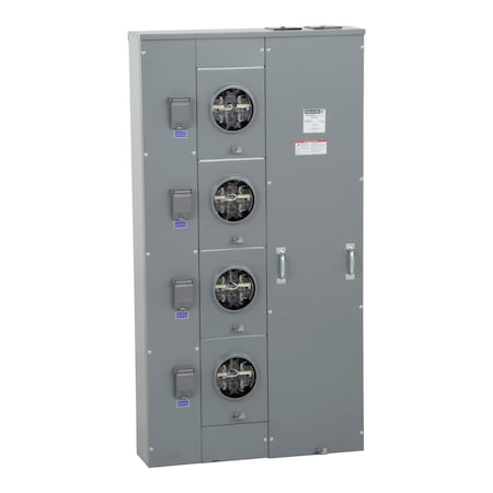 Meter Main, MPL, 120/240V AC, Main Lug, 1 Phase MPN:MPL64225