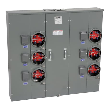 Meter Main, MPR, 120/240V AC, Main Lug, 1 Phase MPN:MPR86200