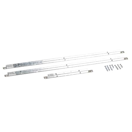 MP Meter Pak, meter center, flange kit, 2 position meter centers, 125 A MPN:MPSF12