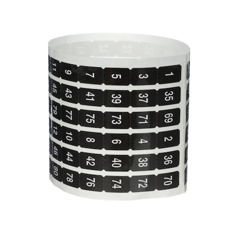 Panelboard accessory, NQ, number strips kit, 1-102, qty 1 MPN:NQ102OE