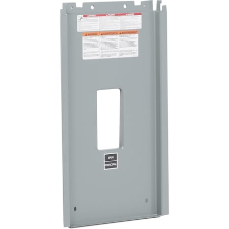 Panelboard accessory, NQ, main breaker deadfront, 400A, LA/LH MPN:NQRPLMB4LA
