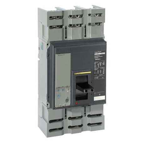 Molded Case Circuit Breaker, POWERPACT P Series, 1000A, 3 Pole, 600V AC, 65kA at 240V AC MPN:PGL36100