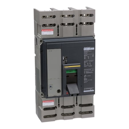 Molded Case Circuit Breaker, POWERPACT P Series, 1200A, 3 Pole, 600V AC, 65kA at 240V AC MPN:PGL36120