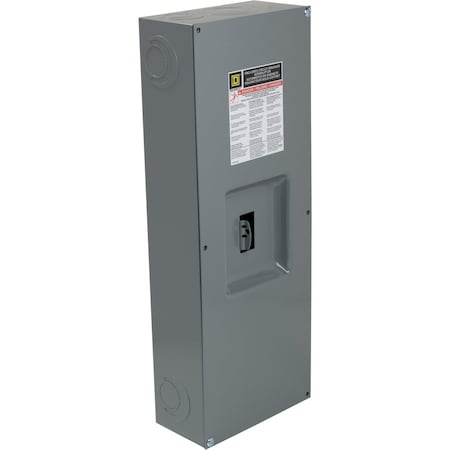 Circuit breaker enclosure, PowerPacT Q, steel, 100A to 225A, 2 or 3 pole, NEMA 1, surface mount MPN:Q23225NSC