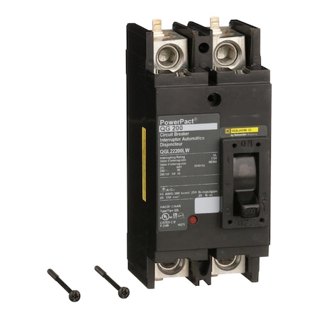 Molded Case Circuit Breaker, POWERPACT Q Series, 70A, 3 Pole, 240V AC, 25kA at 240V AC MPN:QDP32070TM