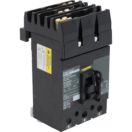 Molded Case Circuit Breaker, POWERPACT Q Series, 200A, 3 Pole, 240V AC, 65kA at 240V AC MPN:QGA32200YP