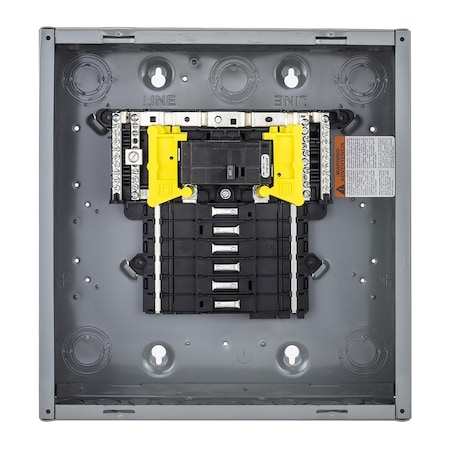 Load Center, QO, 12 Spaces, 100A, 120/240V AC, Main Circuit Breaker, 1 Phase MPN:QO112M100PC