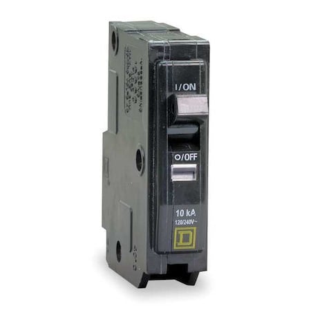 Miniature Circuit Breaker, QO Series, 15A, 1 Pole, 120/240V AC, 22kA at 120/240V AC MPN:QO115VH