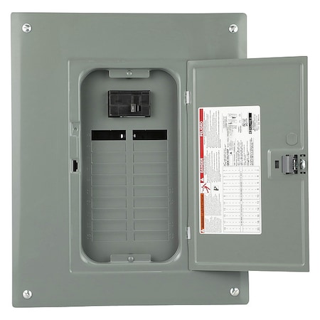 Load Center, 20 Spaces, 100A Amps, 120/240V AC MPN:QO120M100P