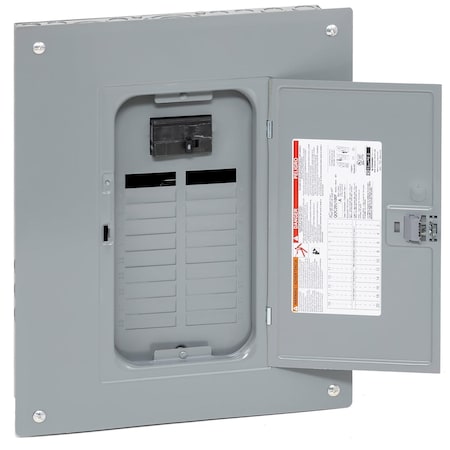 Load Center, QO, 20 Spaces, 100A, 120/240V AC, Main Circuit Breaker, 1 Phase MPN:QO120M100PC