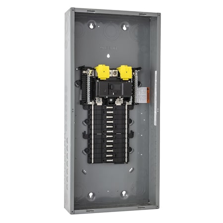 Load Center, QO, 24 Spaces, 200A, 120/240V AC, Main Circuit Breaker, 1 Phase MPN:QO124M200P