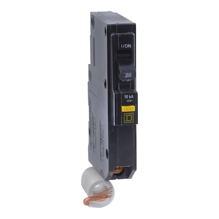 Miniature Circuit Breaker, QO Series, 30A, 1 Pole, 120V AC, 22kA at 120V AC, A Curve MPN:QO130VHGFI