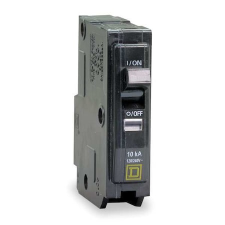 Miniature Circuit Breaker, QO Series, 40A, 1 Pole, 120/240V AC, 10kA at 120/240V AC MPN:QO140HID