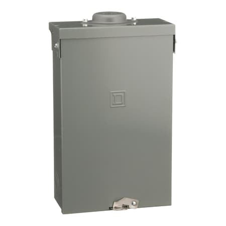 Load Center, QO, 4 Spaces, 125A, 120/240V AC, Main Lug, 1 Phase MPN:QO148L125GRB