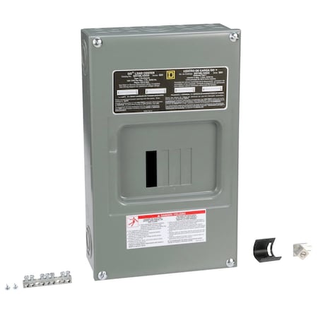 Load Center, 4 Spaces, 125A Amps, 240V MPN:QO148L125GS