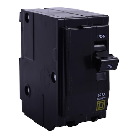 Miniature Circuit Breaker, QO Series, 15A, 2 Pole, 120/240V AC, 10kA at 120/240V AC MPN:QO2155237