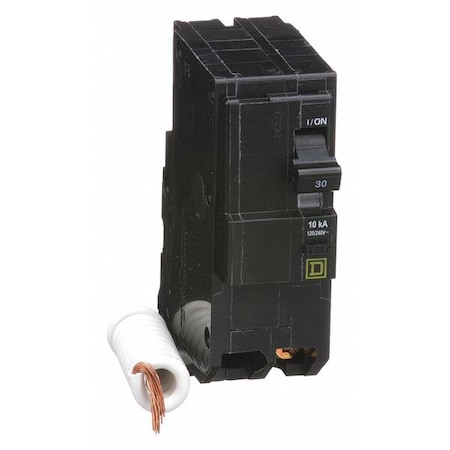 Miniature Circuit Breaker, QO Series, 30A, 2 Pole, 120/240V AC, 10kA at 120/240V AC, B Curve MPN:QO230EPD