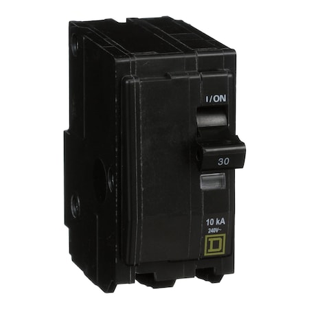 Miniature Circuit Breaker, QO Series, 30A, 2 Pole, 240V AC, 10kA at 120/240V AC MPN:QO230H