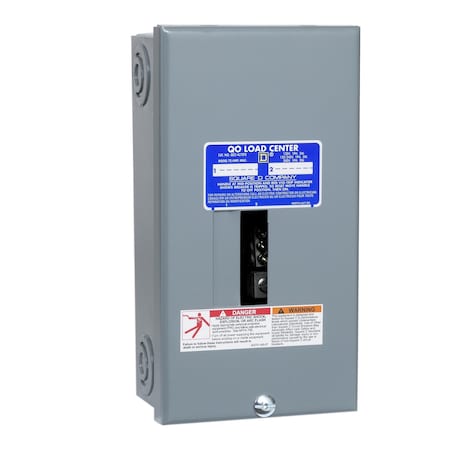 Load Center, QO, 2 Spaces, 70A, 240V, Main Lug, 1 Phase MPN:QO24L70TS