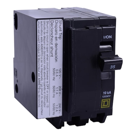 Miniature Circuit Breaker, 60A, 2 Pole, 120/240V AC, 22kA at 120/240V AC MPN:QO260VH1021