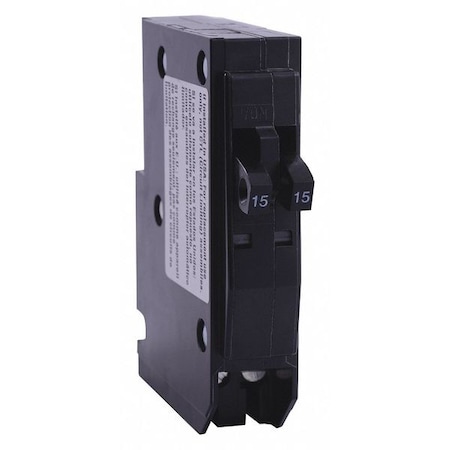 Miniature Circuit Breaker, QO Series, 20A, 1x1, 1x1 Pole, 240V AC, 10kA at 120/240V AC MPN:QO3020