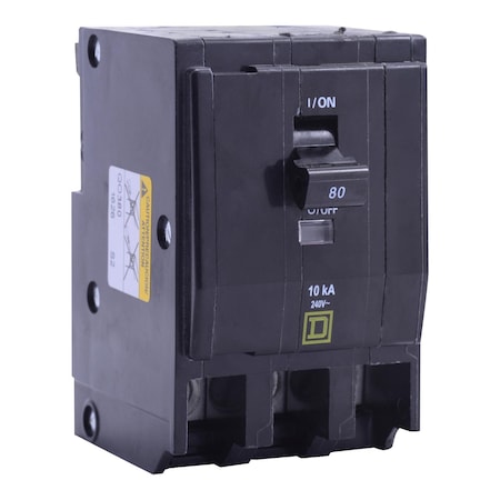Miniature Circuit Breaker, QO Series, 100A, 3 Pole, 120/240V AC, 10kA at 120/240V AC MPN:QO3100CP