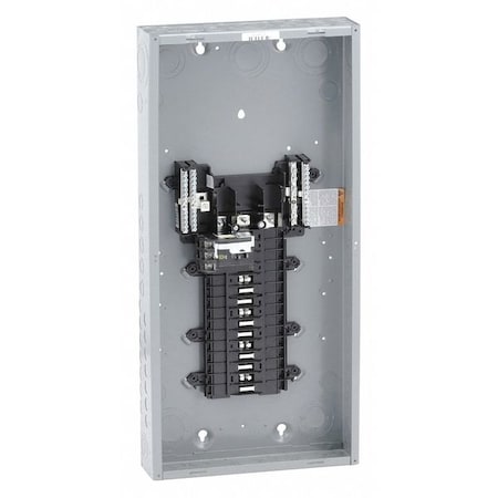 Load Center, QO, 27 Spaces, 100A, 120/240V AC, Convertible Main Circuit Breaker, 3 Phase MPN:QO327M100