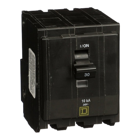 Miniature Circuit Breaker, QO Series, 30A, 3 Pole, 240V AC, 10kA at 120/240V AC MPN:QO3305237