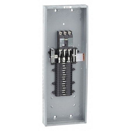 Load Center, QO, 30 Spaces, 125A, 120/240V AC, Convertible Main Circuit Breaker, 3 Phase MPN:QO330MQ125